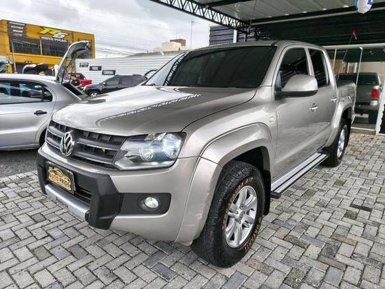VOLKSWAGEN AMAROK 2.0 TRENDLINE 4X4 CD 16V TURBO INTERCOOLER DIESEL 4P AUTOMÁTICO